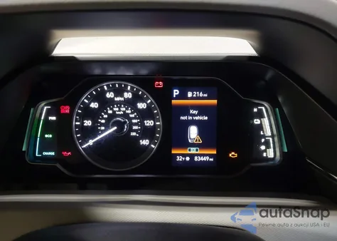 2020 Hyundai Ioniq Hybrid Blue из США, поврежденный, VIN KMHC65LC3LU205769